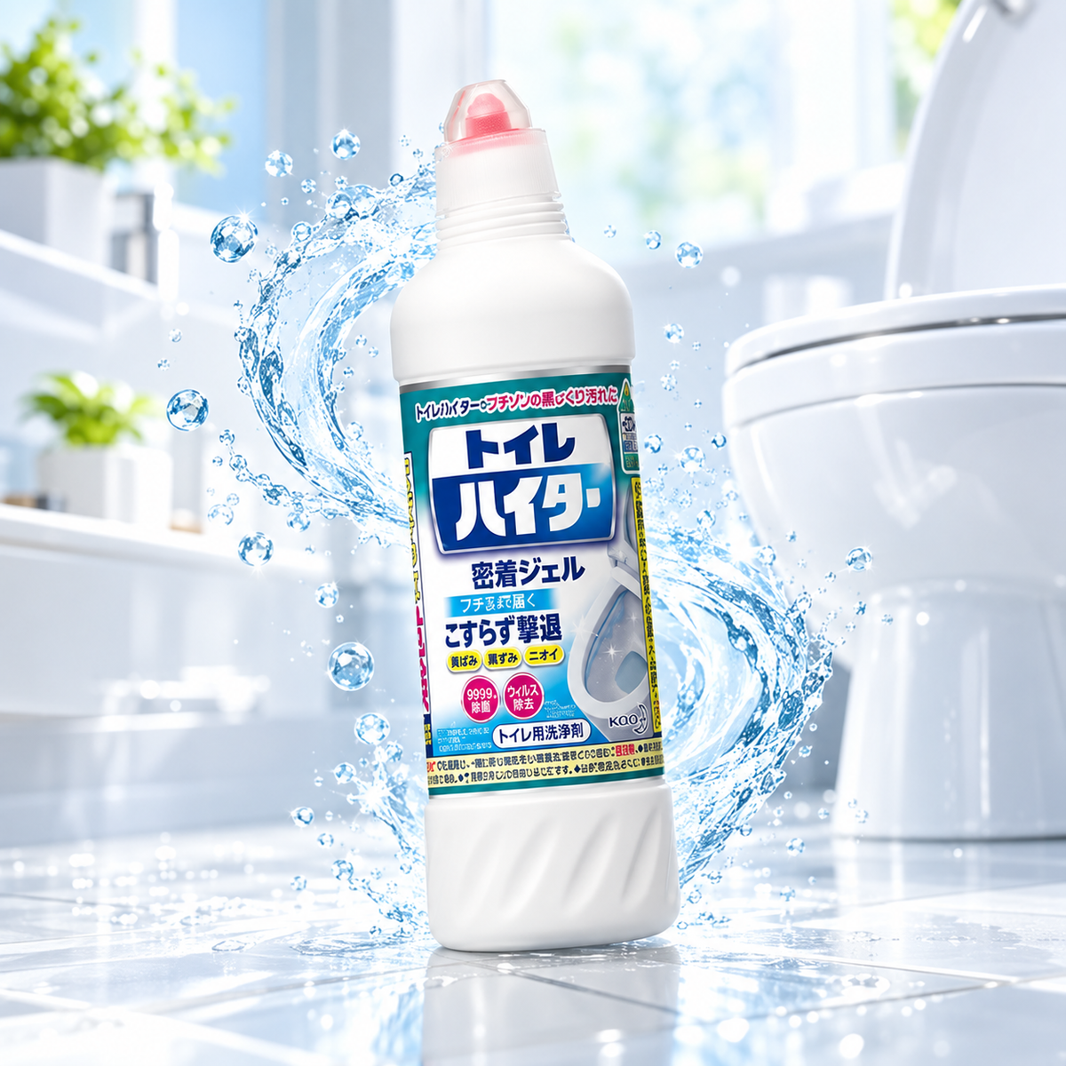 KAO Toilet Cleaner 500ml – Deodorizing & Antibacterial