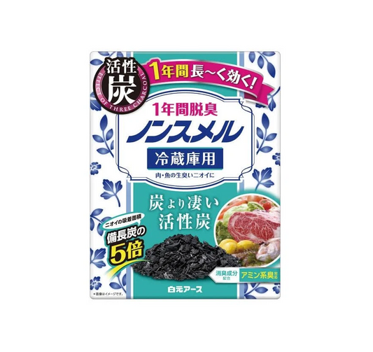 EARTH 炭备长炭冰箱除臭剂，长效 1 年