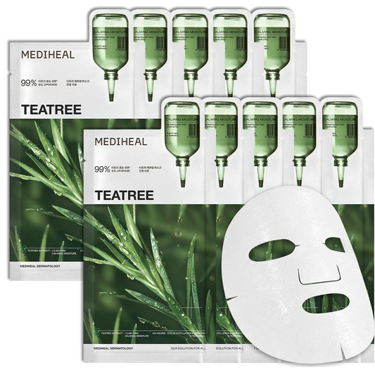 美迪惠尔茶树舒缓保湿精华面膜 (10片装)