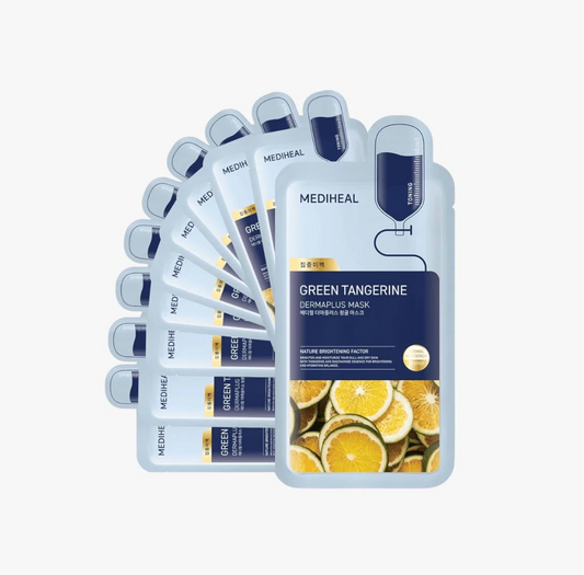 美迪惠尔 Dermaplus 青橘面膜（10片装）