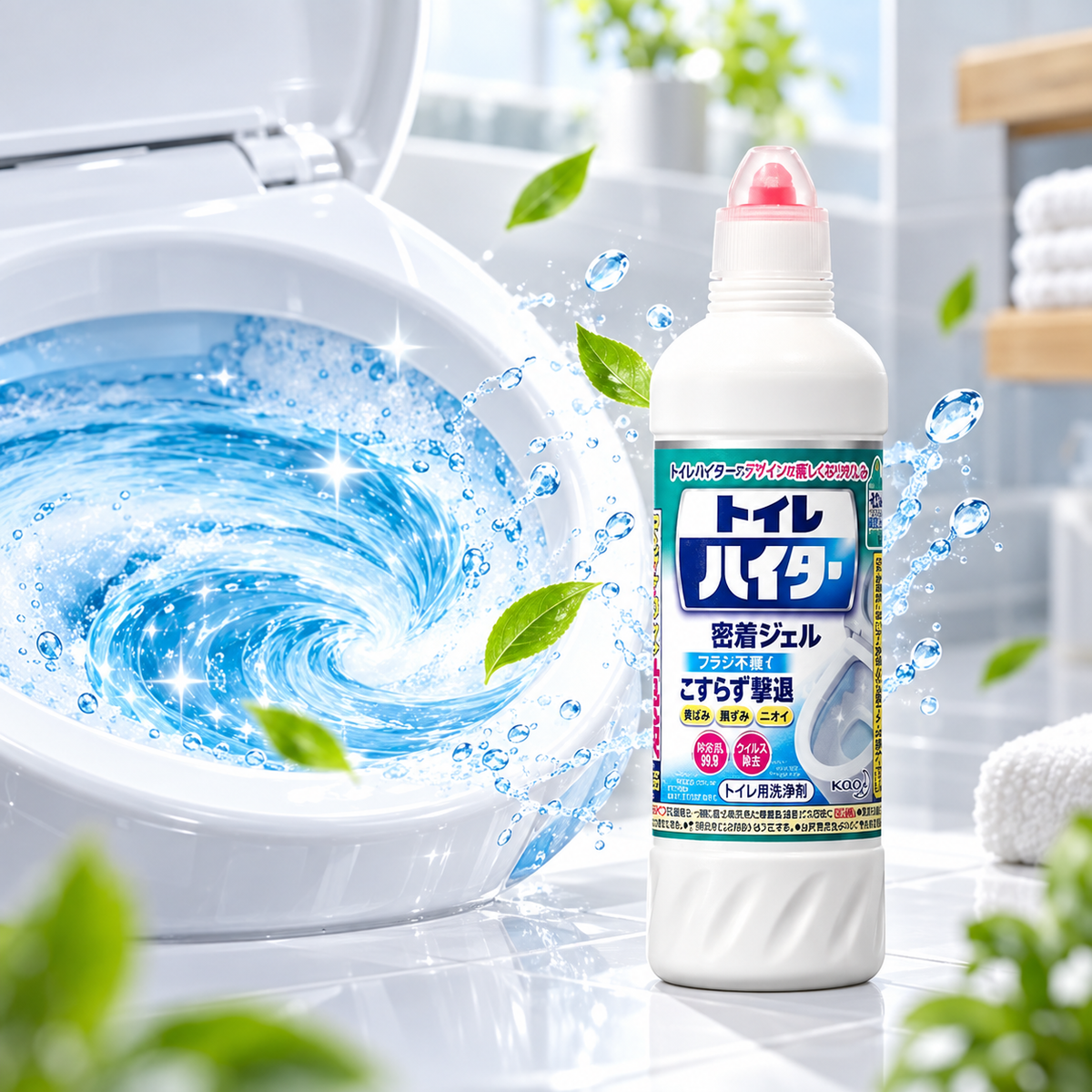 KAO Toilet Cleaner 500ml – Deodorizing & Antibacterial