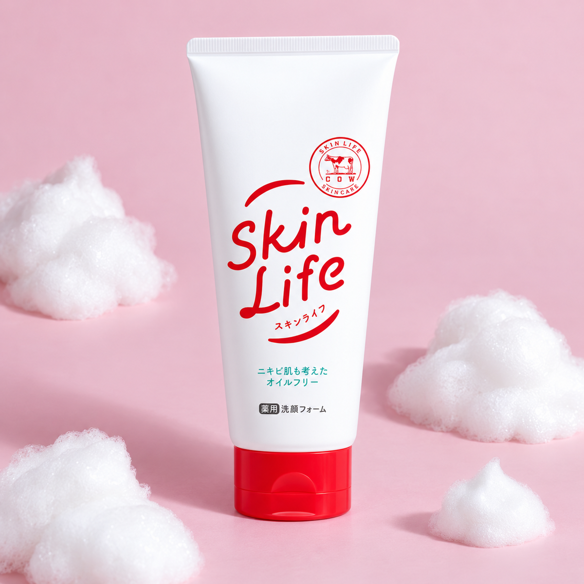 COW BRAND Skin Life Facial Cleansing Foam 130g