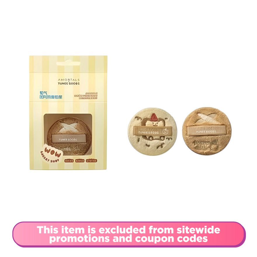 AMORTALS x TUNEE GOODS Soft Plush Loose Powder Puff Set (Medium Size)