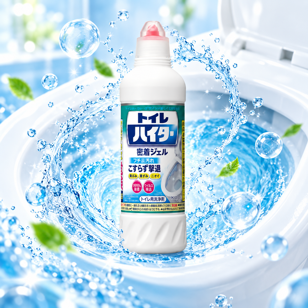KAO Toilet Cleaner 500ml – Deodorizing & Antibacterial