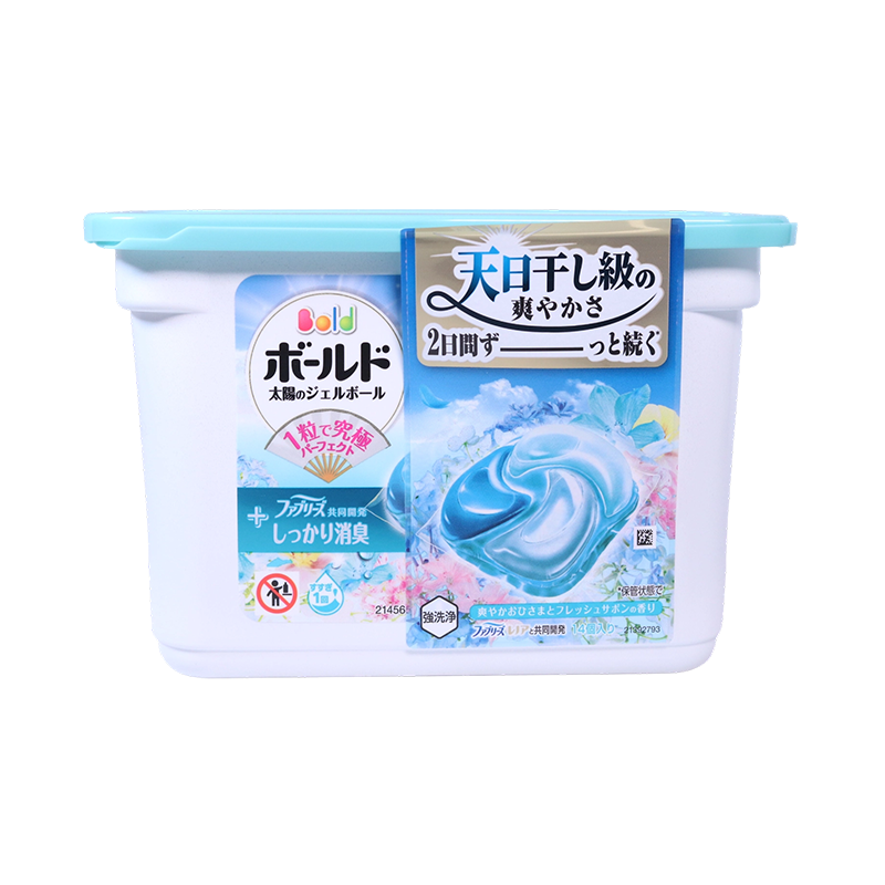 P&G Bold 4D 洗衣球 14个入 蓝色 清新皂香
