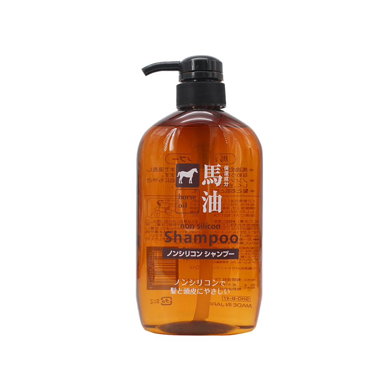 KUMANOYUSHI Horse Oil Non Silicon Shampoo 600ml