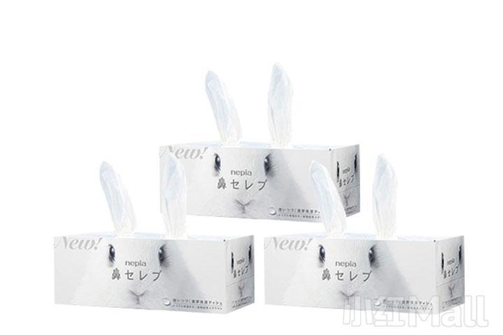 nepie 鼻子贵族纸巾 超软抽纸 3盒装