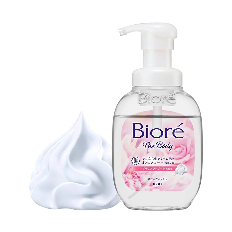 花王KAO Biore碧柔 U系列 泡沫沐浴露 540ml 花香