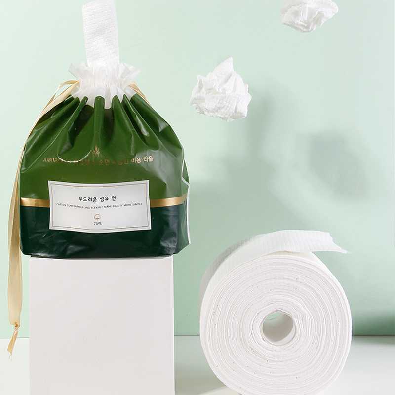 AMORTALS Thickened Facial Cleansing Towels Roll Type 100g 70 Sheets