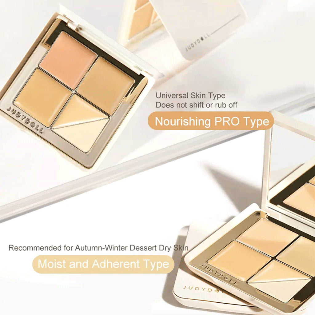 Judydoll Soft Cloud Concealer Palette #02 Natural Skin Tone