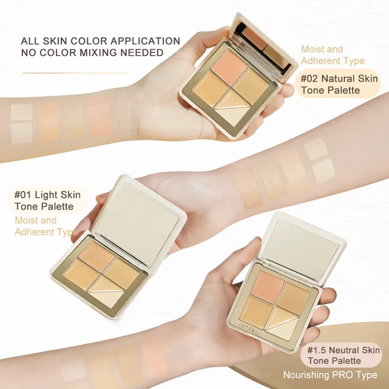 Judydoll Soft Cloud Concealer Palette #1.5 Medium Skin
