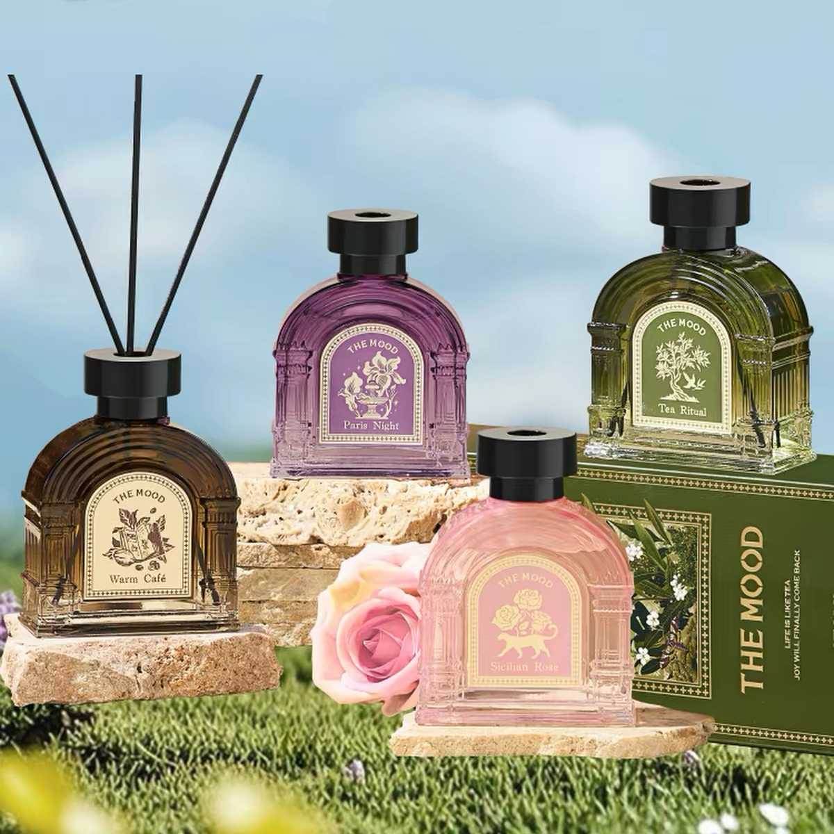 THE MOOD Scent Voyage Fragrance Diffuser (Warm Café)