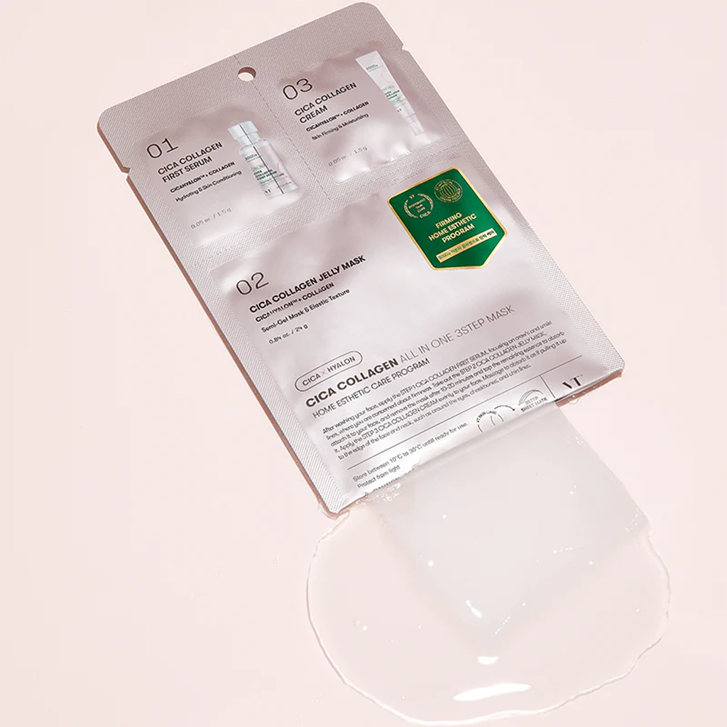 VT Cica Collagen All In One 3 Step Mask with Cica Hyalon + Collagen