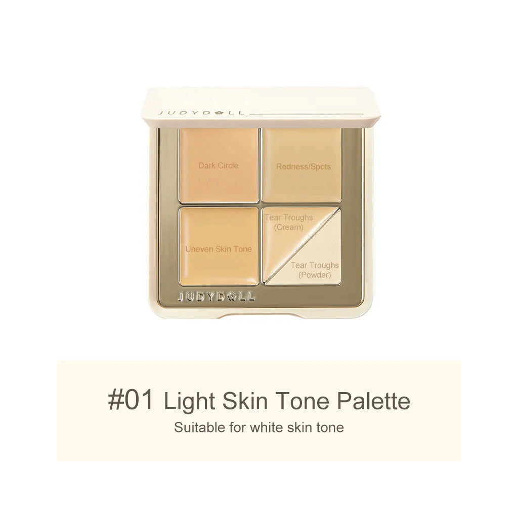 Judydoll Soft Cloud Concealer Palette #02 Natural Skin Tone