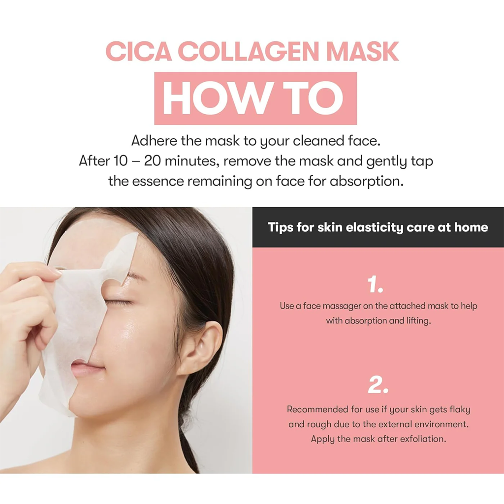 VT Cica Collagen All In One 3 Step Mask with Cica Hyalon + Collagen