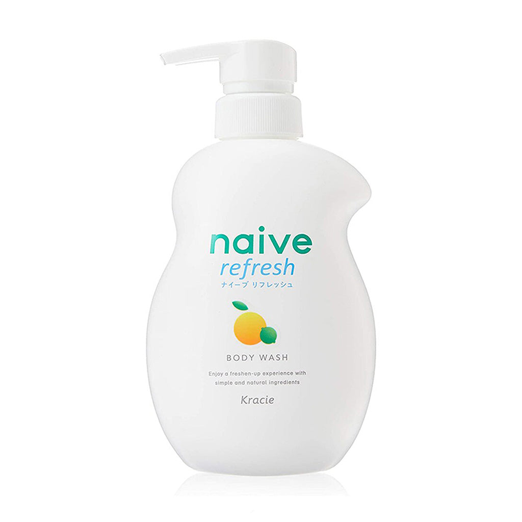 肌美精Kracie naive沐浴露 530ml 西柚香
