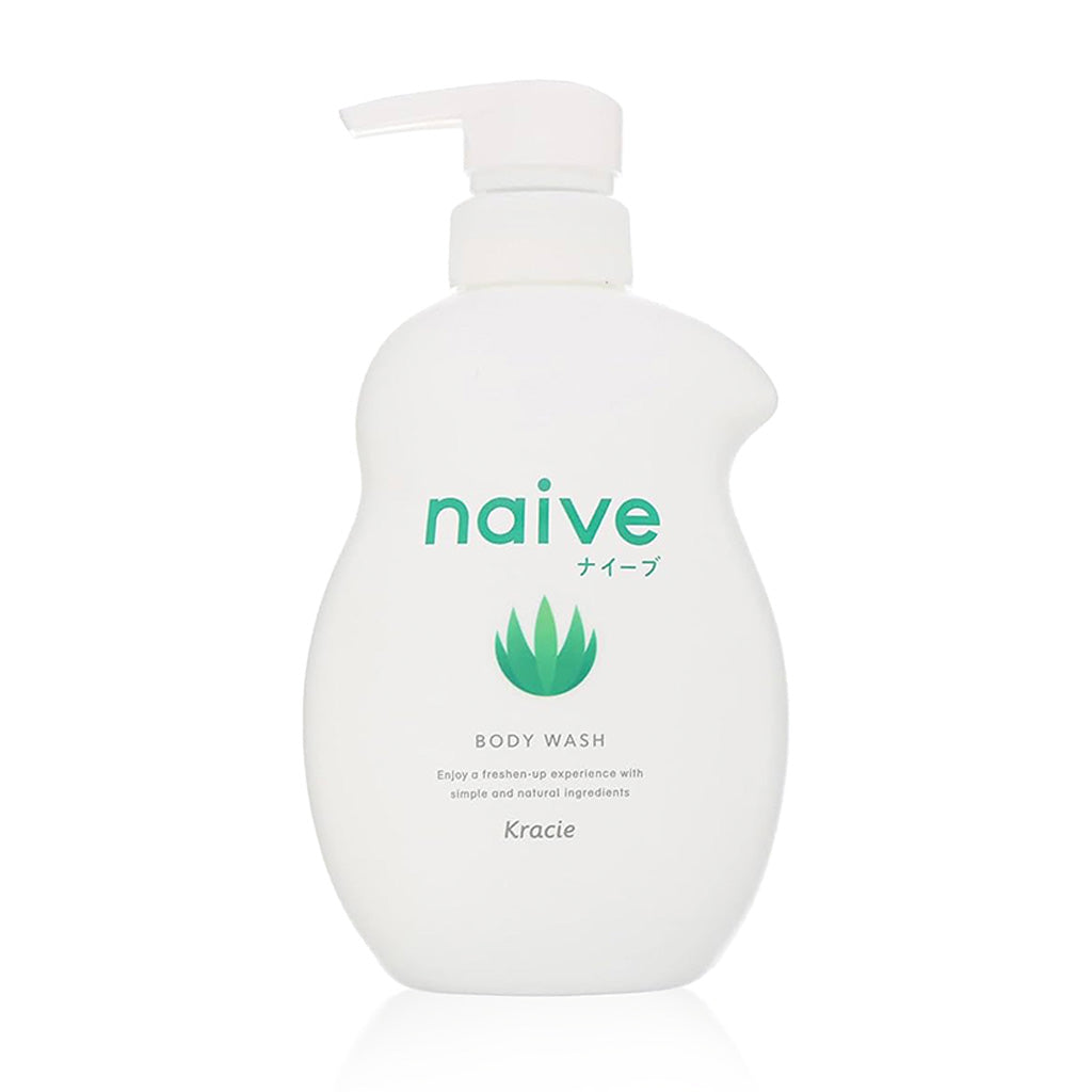 肌美精Kracie naive沐浴露 530ml 芦荟香